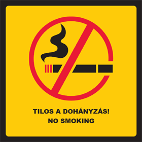 Tilos a dohányzás a BKV megállókban